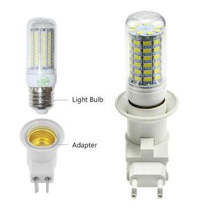 Suporte de lâmpada e27, adaptador de tomada, lâmpada com base para parede eua, tomada da ue, rotação de 360 graus - Product Image 4