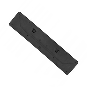 Mercedes-Benz GLK-Class W204 License Plate Frame 177mm Hole Distance <b>Plastic</b> <b>Hook</b> Type For 2010-2012 Models - Product Image 2