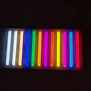 DIY 6mm 분리 네온 라이트 네온 사인 제작용 LED 스트립이있는 순수한 실리콘 튜브