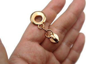 HOLSHUN <b>Zipper</b> Sliders <b>Zipper</b> Pull Pcs Bulk Heavy Duty Metal Multiple Color Pulls For Nylon Coil <b>Zippers</b> <b>Replacement</b> Luxury Bag - Product Image 5