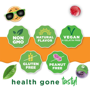 ויטמינים גומי לילדים בטעם פירות טבעי, ללא סוכר, טבעוני, חלאל, מותג פרטי, ייצור לפי הזמנה, של רוזבסט - Product Image 5