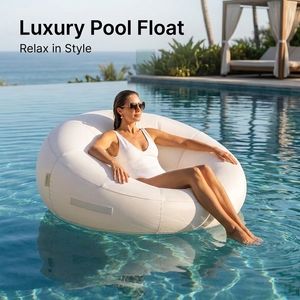 Chaise de <span class=keywords><strong>piscine</strong></span> gonflable de luxe pour adultes avec dossier ergonomique pour la relaxation au bord de la <span class=keywords><strong>piscine</strong></span> dans les complexes hôteliers - Product Image 1