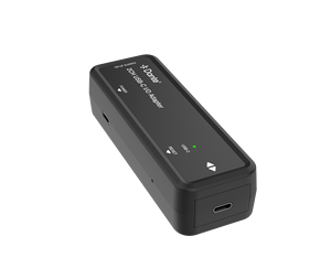 Adaptador <span class=keywords><strong>de</strong></span> Audio Profesional Dante USB-C, <span class=keywords><strong>Convertidor</strong></span> Bidireccional <span class=keywords><strong>de</strong></span> 2 Canales Basado en Ultimo 2x2 PoE y Alimentado por Bus para Configuración Móvil - Product Image 1