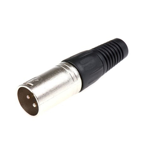 Peralatan Video Audio profesional steker meriam 3-Core <span class=keywords><strong>XLR</strong></span> pria dan wanita, konektor Audio berlapis perak Pin tembaga 3P - Product Image 2