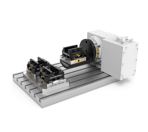 Pneumatischer & Manueller Selbstzentrierender Schraubstock CV10075, 4/5-Achsen CNC Nullpunkt-Schnellwechselvorrichtung für ZPP CNC-Bearbeitungszentrum - Product Image 5
