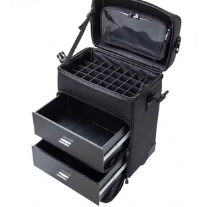 Muestra Gratis: Bolsa de Viaje para Manicuristas, con Ruedas, Suave, de Gran Capacidad, para Esmaltes de Uñas - Product Image 5