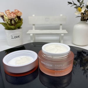 Crema facial de colágeno de triple efecto con ácido hialurónico y proteína de elastina para hidratar, reafirmar y tensar la piel. - Product Image 3