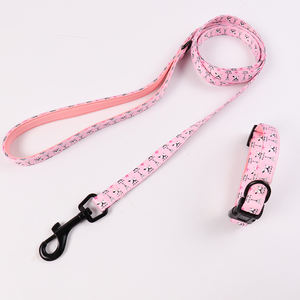<span class=keywords><strong>Harness</strong></span> Anjing Desainer Baru yang Populer dengan Tali, Tanpa Tarik, Logo Kustom, Set Tali dan Kalung Anjing Neoprene yang Nyaman - Product Image 5