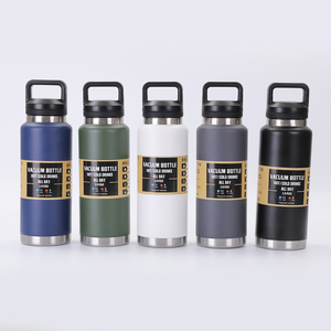 Custom Logo Gym Stainless Steel Tumbler Double-Wall Vacuum <b>Hot</b>/<b>Cold</b> Water Bottle with Lid <b>Promotional</b> Tumbler Customizable Logo - Product Image 1