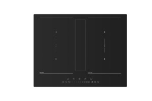 Combinaison de plaques à induction et hotte de 80cm, commande tactile, <span class=keywords><strong>plaque</strong></span> de ventilation avec hotte <span class=keywords><strong>aspirante</strong></span> intégrée - Product Image 2