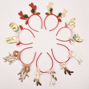 Diademas de Papá Noel, duendes y muñecos de nieve para niños y adultos, recuerdos para fiestas navideñas - Product Image 3