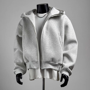 Felpa con Cappuccio Essentials Personalizzata, <span class=keywords><strong>Felpe</strong></span> da <span class=keywords><strong>Uomo</strong></span> di Alta Qualità, 100% Cotone 500gsm, Felpa Sportiva Pesante da <span class=keywords><strong>Uomo</strong></span> e Donna - Product Image 5