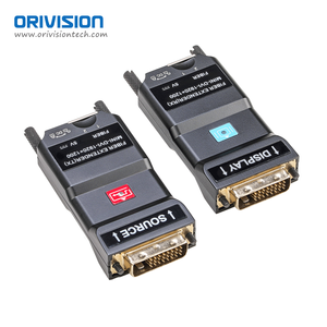 1920*1200@60Hz <strong>DVI</strong> to Fiber Converter up to 2KM Single Mode 2 Core 2KM <strong>DVI</strong> Fiber <strong>Transmitter</strong> and <strong>Receiver</strong> - Product Image 1