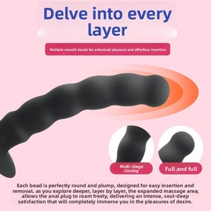 Vibrador Anal con Control Remoto al por Mayor, para Orgasmo Post-Coital, Dilatación de Próstata, Tapón Anal Sexual para Hombres y Mujeres - Product Image 5