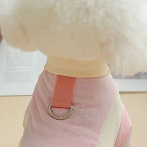 Chaleco para Perro con Estampado de Animales, Color Rosa y Azul Cielo, de Poliéster, Ropa de Verano para Perros y Gatos - Product Image 4