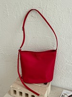 Sac HAOXUAN pour femme, nouveau style 2026, sac à main vintage, bandoulière simple et tendance en nylon, version coréenne, grande capacité, sac seau