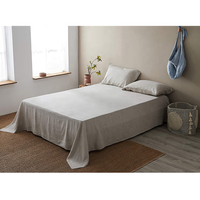 Ensemble de draps en lin pur, lin français 100%, respirant et durable pour les dormeurs chauds