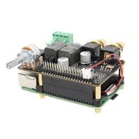 Carte d'extension DAC+AMP HiFi X5500 pour Raspberry Pi 4, carte audio compatible avec les cartes de stockage X872/X850/X860 pour Pi 4 Modèle B/3B+