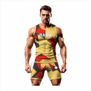 Conjuntos de Rash Guard para Hombre de Material Duradero de Alta Calidad, Ropa Deportiva con Diseño Personalizado, Precio al por Mayor - Product Image 1