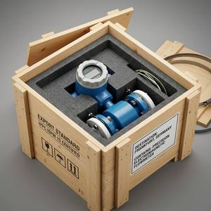Medidor de Flujo Electromagnético EMFM-HF300, Sensor Digital de Líquido de Acero Inoxidable con Brida para Tuberías Industriales - Product Image 5