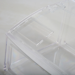 Caja de plástico de conservación transparente de comida <span class=keywords><strong>china</strong></span> para alimentos secos para aperitivos Kraft con tapa - Product Image 6