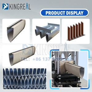 Petit pain de persienne de soleil d'approvisionnement d'usine formant la machine cadre de fenêtre en aluminium faisant la machine obturateur <span class=keywords><strong>lin</strong></span>éaire bande plafond Production <span class=keywords><strong>Lin</strong></span> - Product Image 3