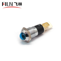 FILN IP67 14mm 12V LED Système de filtre à eau pour robinet Brita avec indicateur lumineux Chrome Certification UL pour composants électroniques