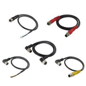 Ip67 automobile shilded câble un d code 4pin femelle mâle circulaire pcb connecteur 4 broches m12 - Product Image 1
