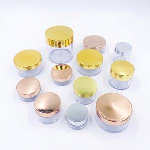 Pot vide en plastique PET rose pour beurre corporel, contenants cosmétiques de 50ml, 80ml, 100ml, 120ml, 150ml, 200ml, 250ml, 8oz - Product Image 1