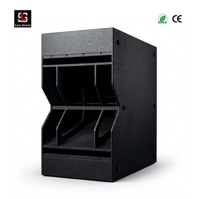 Lasesound TFS900B Dual 18 Inch Professional Subwoofer 2400W RMS 4800W Peak High Power Stage Audio Speaker CE RoHS Certified
