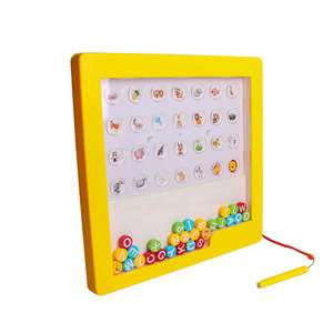 2022 yıl çocuk eğitici oyuncaklar yazma boyama oyuncak seti silinebilir manyetik büyülü çizim panosu - Product Image 1