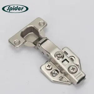 Spider Furniture Hardware Professional 3d Co Hidden Hinge 3d Soft Close Hinge For Kitchen Cabinet 3d Hydraulic Hinge