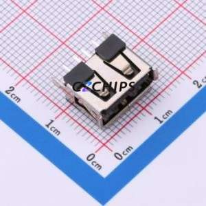 041N-1BP607-S1 USB Connector Through hole Component (THT) Connector USB 2.0 Through Hole - Product Image 1