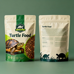 Sacs d'emballage personnalisés biodégradables refermables pour aliments et friandises pour animaux de compagnie, sacs holographiques en Mylar pour nourriture pour chats, chiens, poissons et tortues - Product Image 1