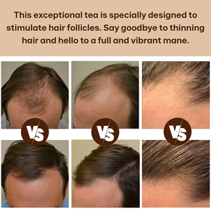 OEM ODM Prêt à expédier Sachet de tisane naturelle pour la santé capillaire, mélange d'Eclipta, de Ligustrum et de Goji, favorise la vitalité des cheveux, 15 sachets - Product Image 3