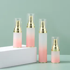 Kosmetikverpackung 15 ml 20 ml 30 ml luftlose Lotionsflasche Gesichtscreme AS luftlose Flasche