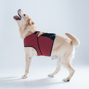 سترات وصدريات تهدئة للكلاب من <span class=keywords><strong>Dog</strong></span> Thunder Jackets، معطف حيوانات أليفة OEM، قميص تهدئة الكلاب الشامل، سترة مضادة لقلق الكلاب للألعاب النارية، بالجملة - Product Image 3