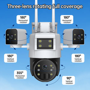 Wistino 4G Năng Lượng Mặt Trời Máy Ảnh Ngoài Trời Không Thấm Nước Ba Màn Hình Con Người Phát Hiện Chuyển Động Báo Động Hai Cách Bằng Giọng Nói An Ninh Máy Ảnh Năng Lượng Mặt Trời 4G - Product Image 2