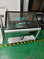 Écran d'affichage intelligent OLED transparent personnalisable, écran tactile interactif, écran d'affichage pour exposition