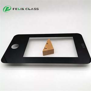 Panneau en verre trempé massif découpé sur mesure FELIX avec application d'écran tactile industriel et impression sérigraphique - Product Image 4