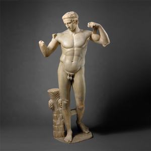 Escultura griega decorativa para exteriores, estatua de mármol blanco, tamaño real - Product Image 3