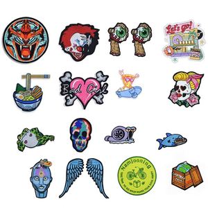 Customized Heat Press Sewing Clothes Accessories Jeans Hats Custom Design logo Twill Letters <b>Iron</b> on Travel Embroidery Patches - Product Image 3