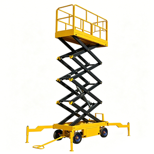 ลิฟท์กรรไกรแบบ Heavy Duty ขนาด 8 เมตร รับน้ำหนัก 1000 กิโลกรัม สำหรับงานซ่อมบำรุงโรงเรือน ลดราคา - Product Image 2