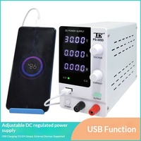 Alimentation électrique régulée CC réglable Tektronix, expérience étudiante, haute précision, 30V 60V 5A 10A, protection contre les surintensités