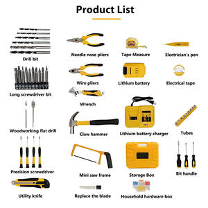 <span class=keywords><strong>Perceuse</strong></span> pistolet <span class=keywords><strong>sans</strong></span> <span class=keywords><strong>fil</strong></span> de qualité industrielle haute puissance 21V-<span class=keywords><strong>Perceuse</strong></span> à batterie au lithium rechargeable multifonction - Product Image 6