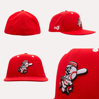Casquettes de baseball personnalisées avec logo brodé, haute qualité, sport, extérieur, visière plate, snapback, dos fermé