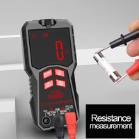 Multimètre numérique rechargeable ZLLJMETER ZL122B, mesure de la fréquence, tension AC/DC, courant, capacité, multitesteur analogique