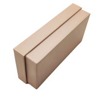 Boîte d'emballage rigide pliable de luxe imprimée sur mesure en matériaux recyclés avec doublure en éponge, réduction en gros pour vêtements et bougies