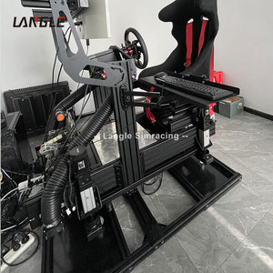 Kursi Gaming Kokpit Simulator Balap Mobil Profesional GT1 dengan Gerakan Dinamis Kokpit Sim Racing Aluminium 4080 - Product Image 5
