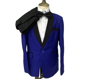 C0016 <span class=keywords><strong>Costume</strong></span> 2 pièces pour bébés garçons à un bouton Blazer pour enfants Ensemble de vestes Gilet Pantalon de couleur unie Design pour cadeau de <span class=keywords><strong>mariage</strong></span> Bay - Product Image 2